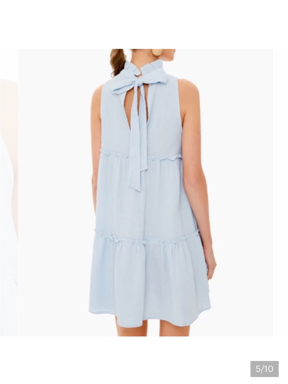 Pomander Place Tuckernuck Lightweight Gauze Morgan Dress - Picture 15 of 15